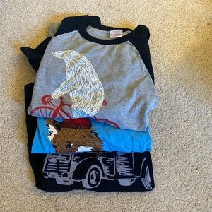 Hanna Andersson Set of 3 Shirts 8 (130)